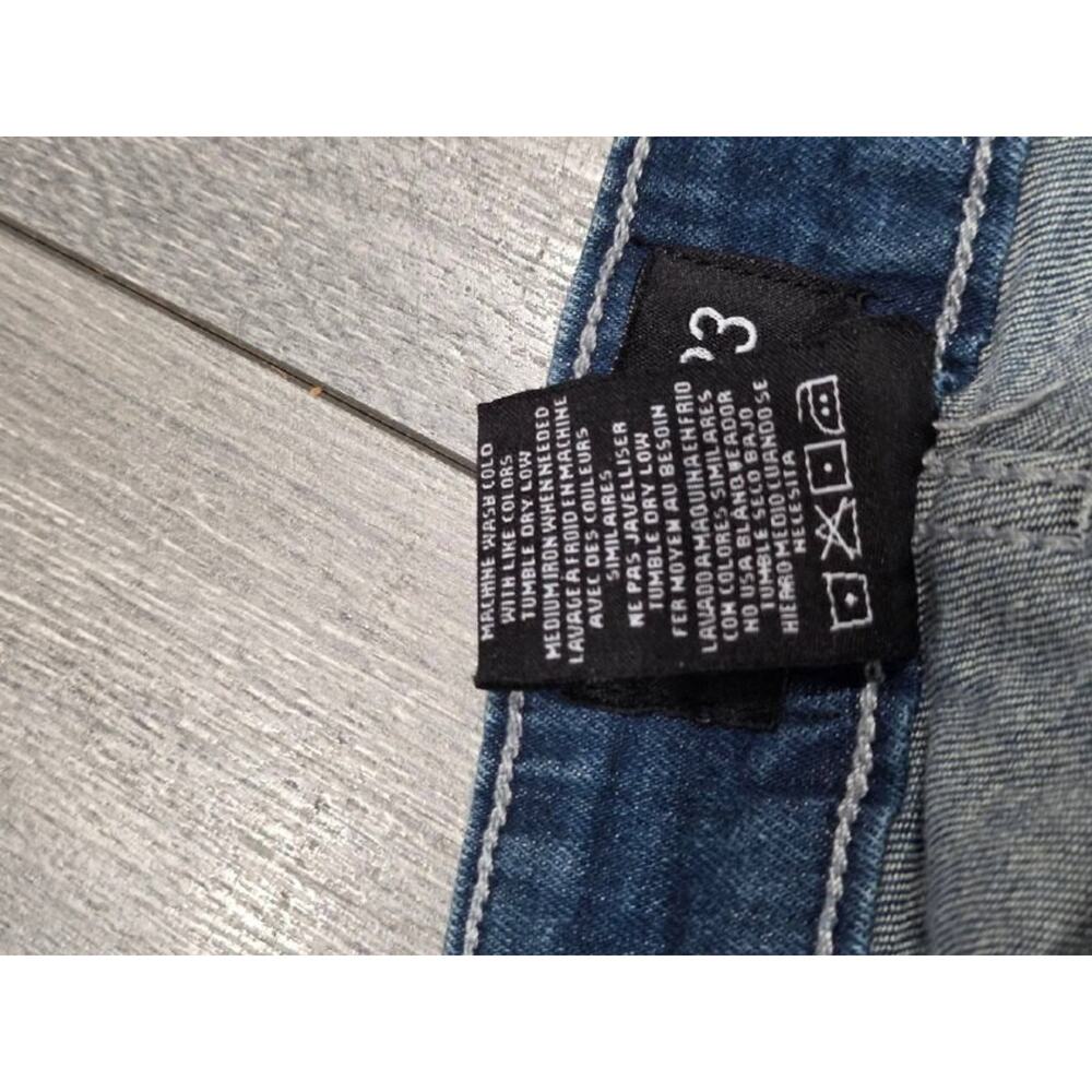 TRACK 23 Skinny Fit Men's Y2K Jeans 36x32 Blue A004251 - Picture 8 of 8